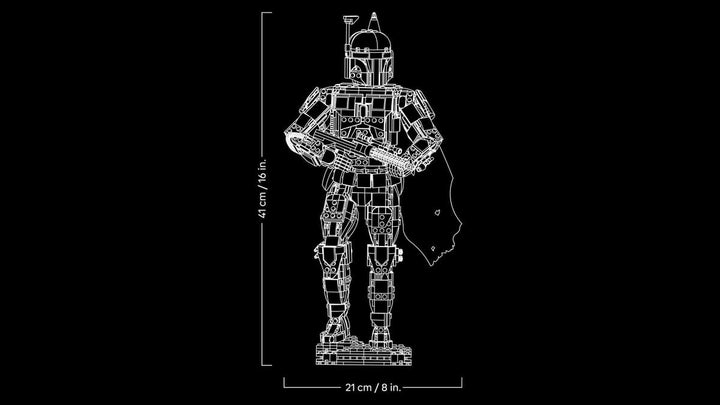 Lego: Star Wars - Boba Fett (Skadad låda)