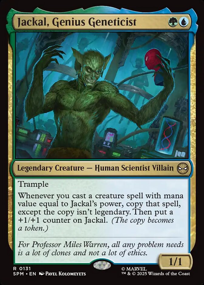 Jackal, Genius Geneticist, Marvel&