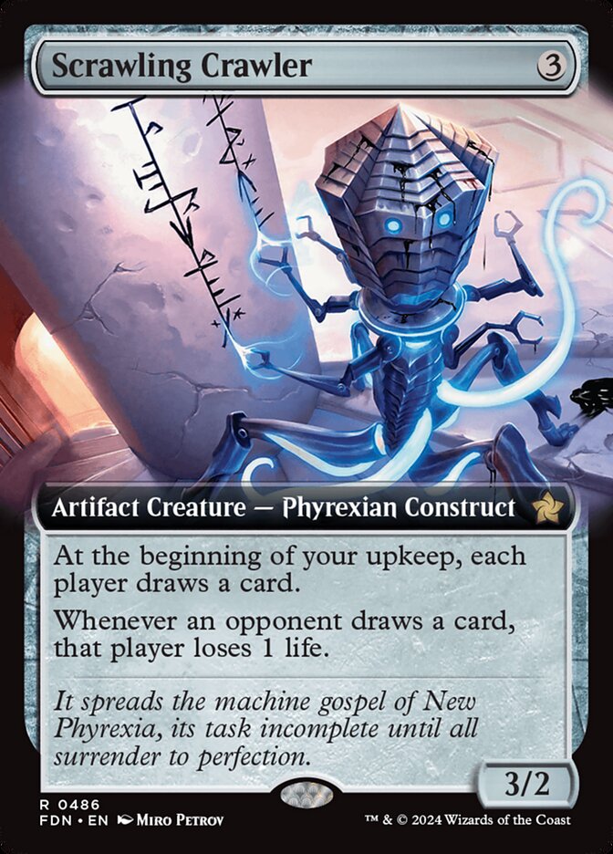 Scrawling Crawler - Foil