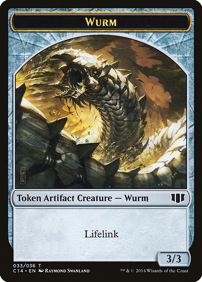 Wurm, Commander 2014 Tokens Card Art