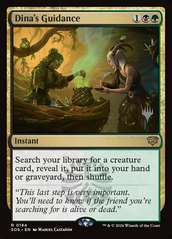 Dina's Guidance, Secrets Of Strixhaven Promos Card Art