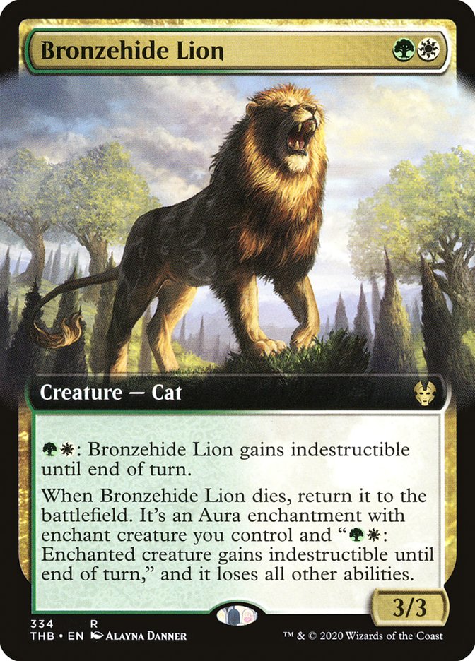 Bronzehide Lion - Foil