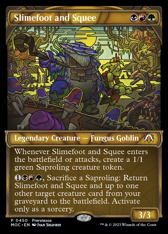 Slimefoot and Squee - Foil