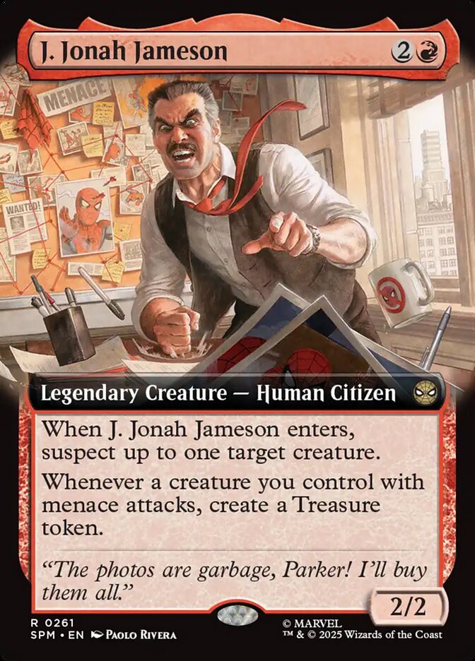 J. Jonah Jameson, Marvel&