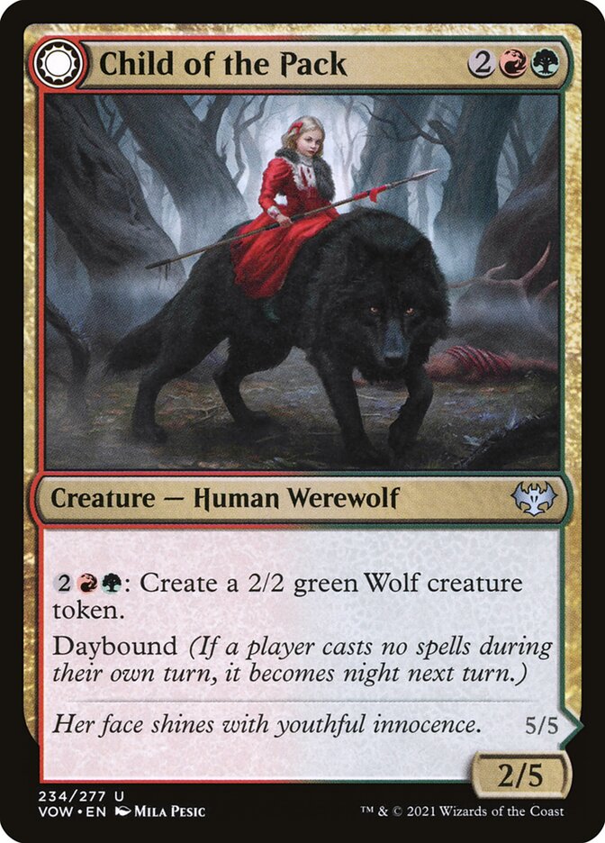 Child of the Pack // Savage Packmate - Foil