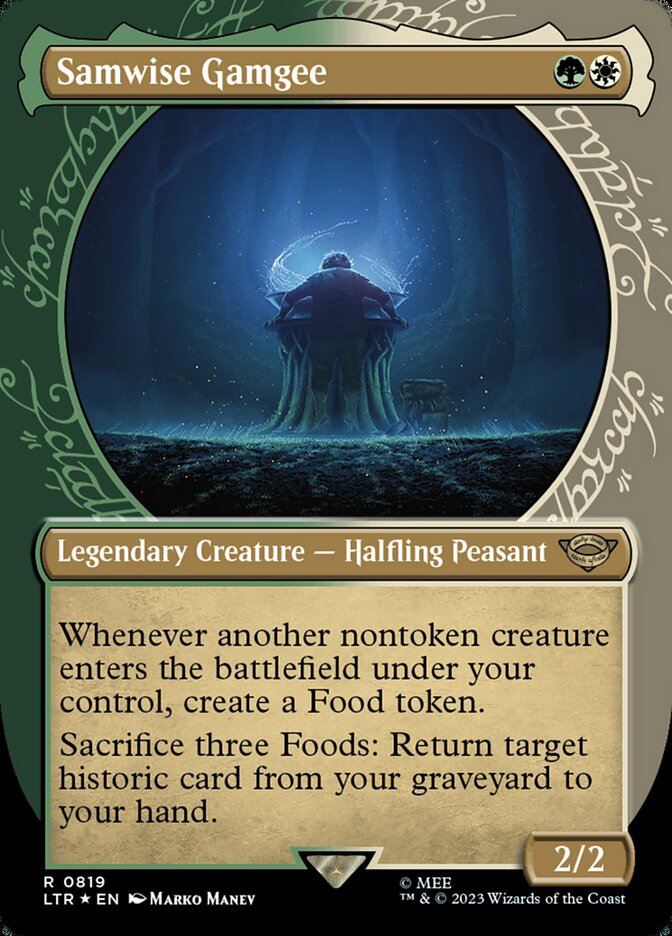 Samwise Gamgee, The Lord Of The Rings: Tales Of Middle-Earth Card Art