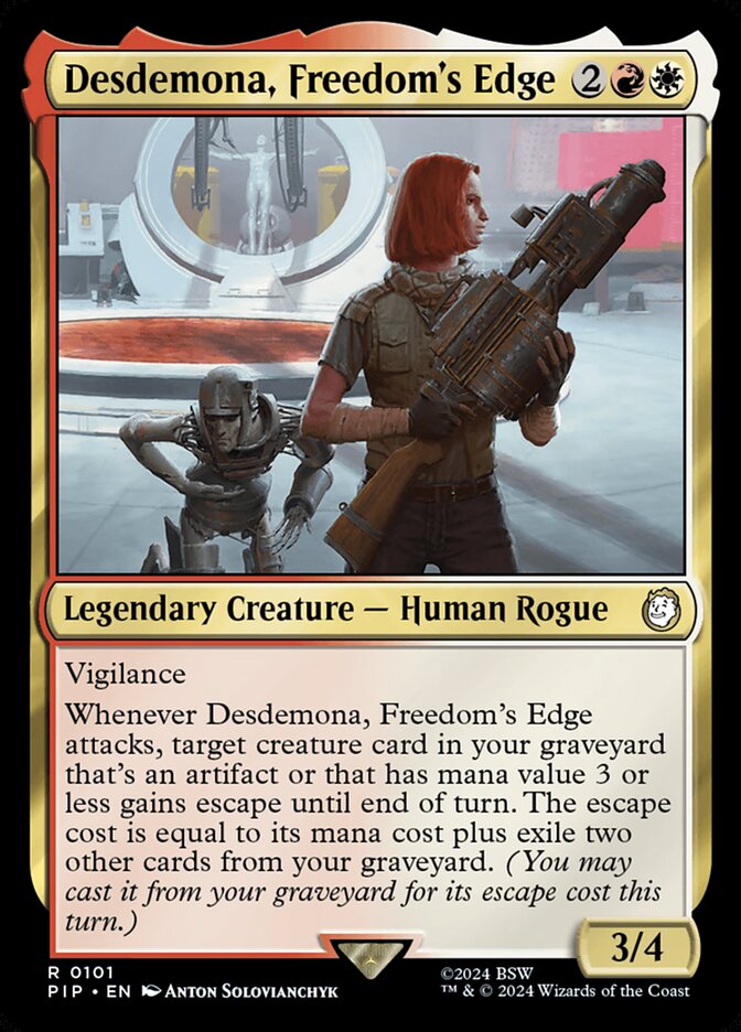 Desdemona, Freedom&