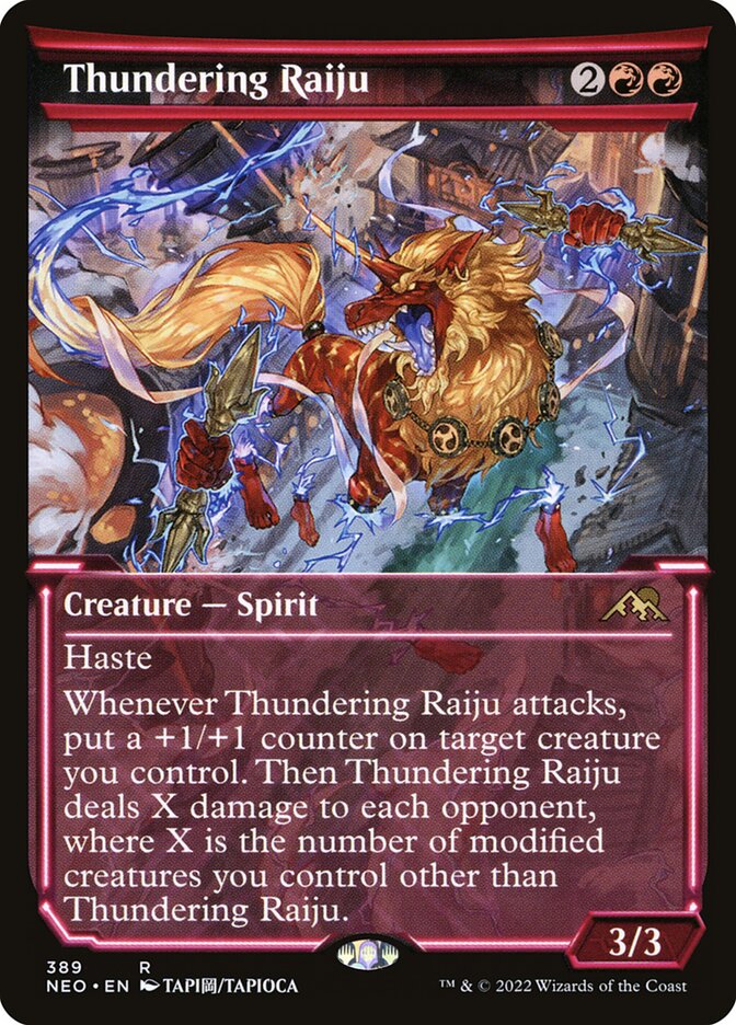 Thundering Raiju - Foil