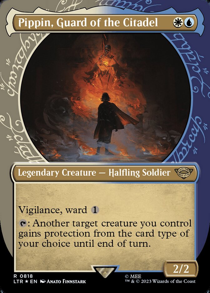 Pippin, Guard of the Citadel, The Lord Of The Rings: Tales Of Middle-Earth Card Art