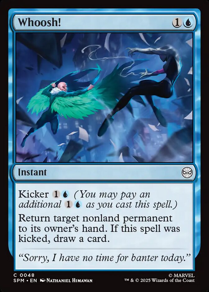Whoosh!, Marvel'S Spider-Man Card Art