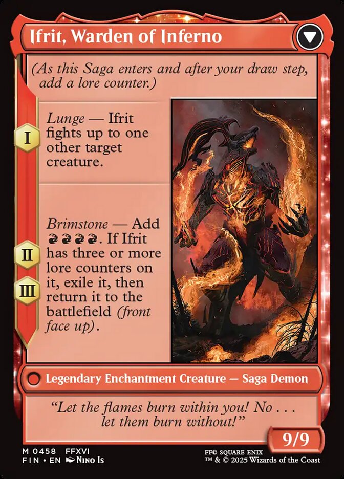 Clive, Ifrit&