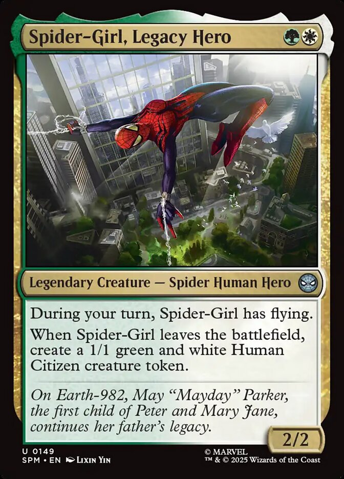Spider-Girl, Legacy Hero, Marvel&