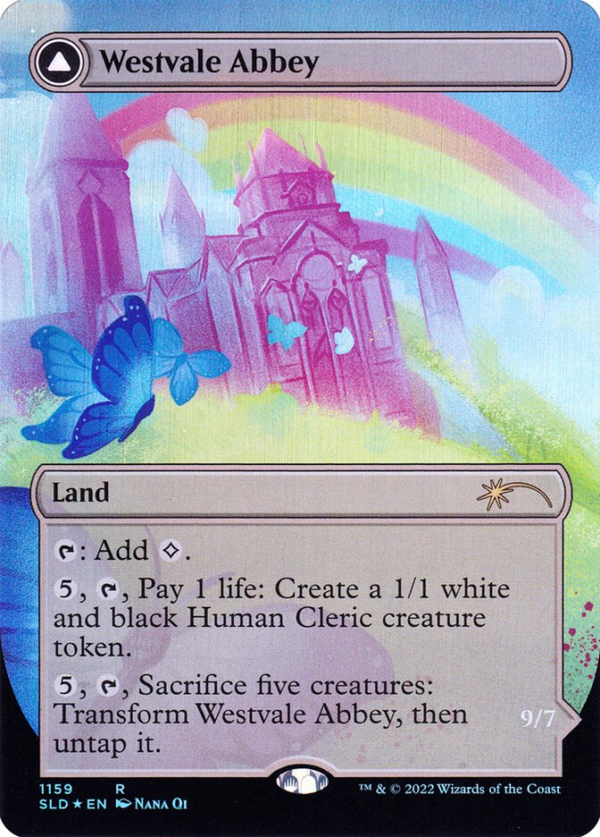 Westvale Abbey // Ormendahl, Profane Prince, Secret Lair Drop Card Art