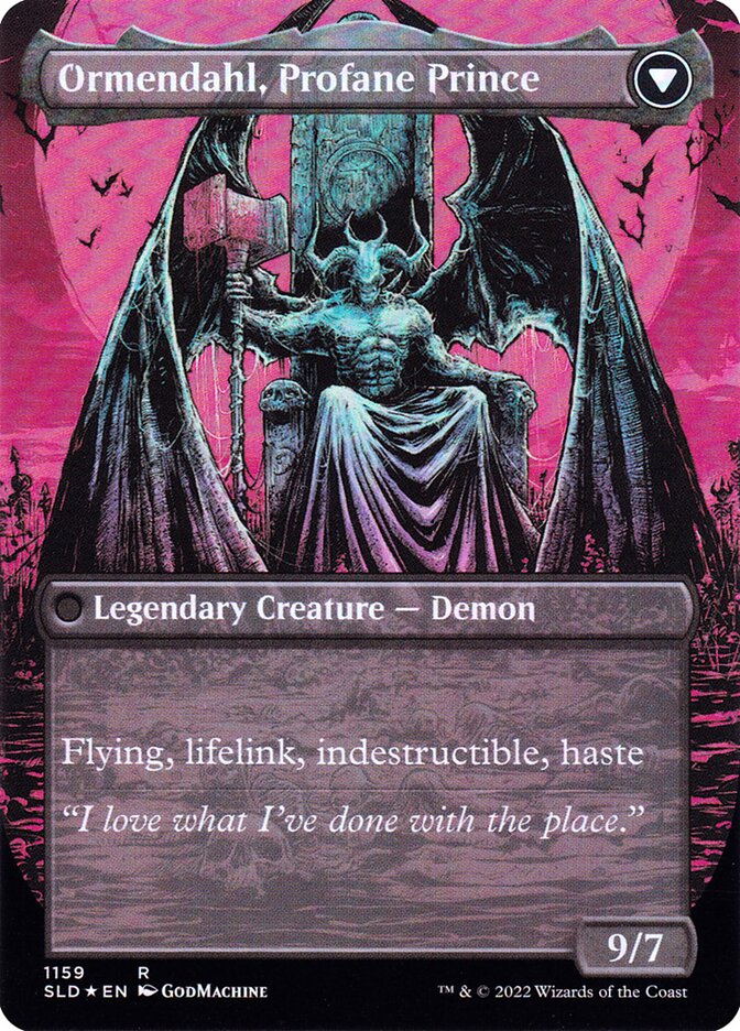 Westvale Abbey // Ormendahl, Profane Prince, Secret Lair Drop Card Art