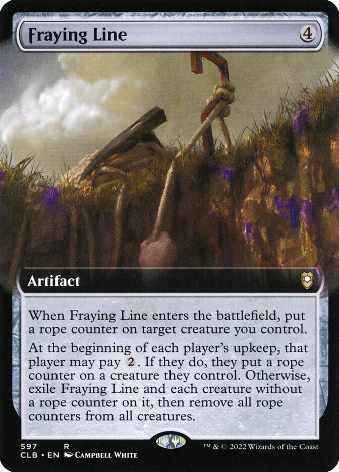 Fraying Line, Commander Legends: Battle For Baldur&
