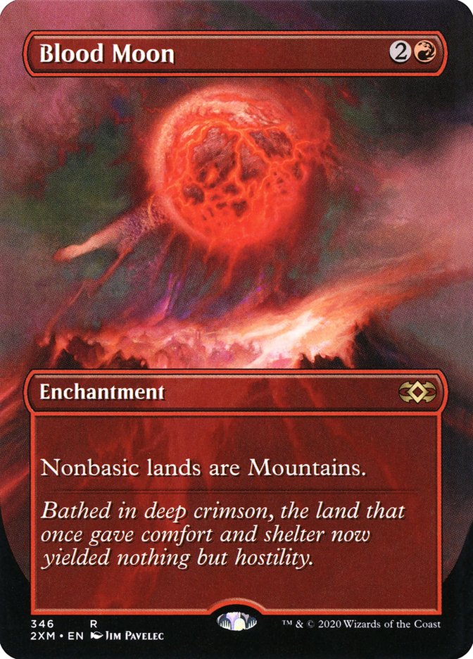 Blood Moon, Double masters Card Art