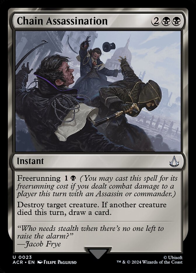 Chain Assassination, Assassin&