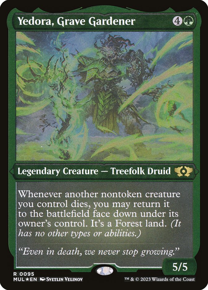 Yedora, Grave Gardener, Multiverse Legends Card Art