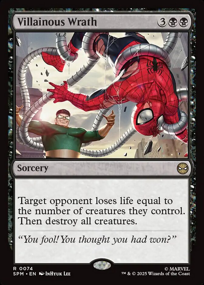 Villainous Wrath, Marvel&