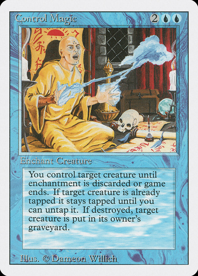 Control Magic, Revised edition Card Art