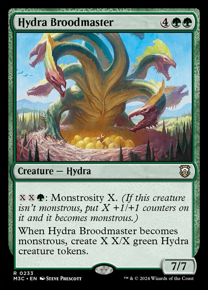 Hydra Broodmaster, Modern Horizons 3 Commander Card Art