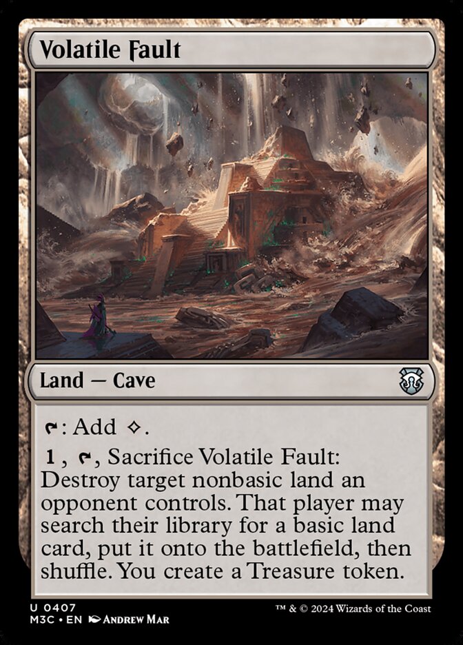Volatile Fault, Modern Horizons 3 Commander Card Art