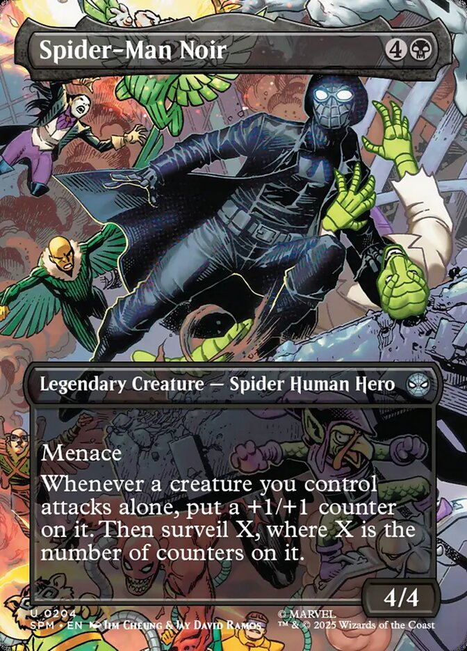 Spider-Man Noir, Marvel&