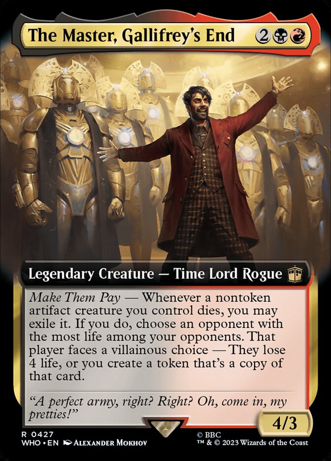 The Master, Gallifrey&