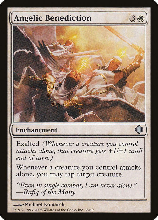 Angelic Benediction, Shards of alara Card Art