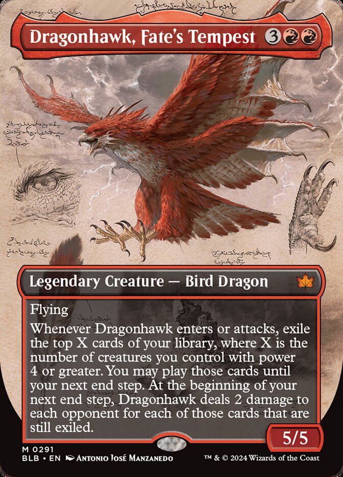 Dragonhawk, Fate&