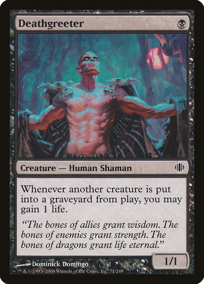Deathgreeter, Shards Of Alara Card Art