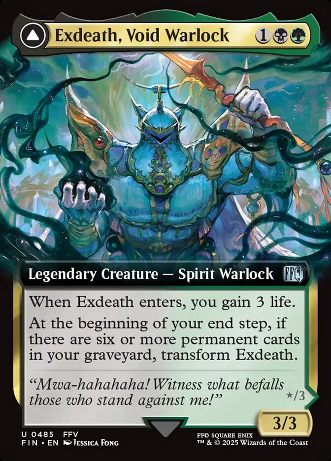 Exdeath, Void Warlock // Neo Exdeath, Dimension&