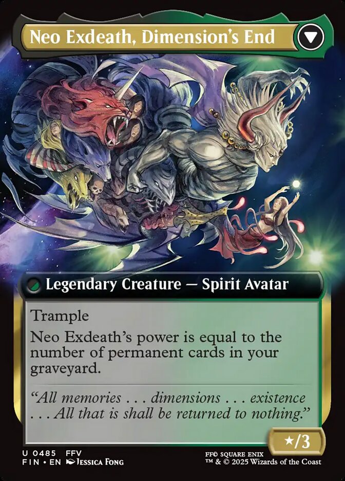 Exdeath, Void Warlock // Neo Exdeath, Dimension&