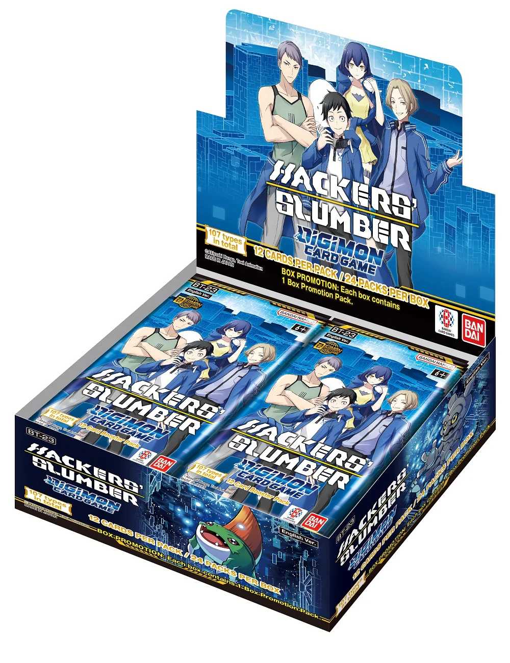 Digimon - Booster Display Box - Hackers&