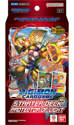 Digimon Card Game: Protector of Light Starter Deck ST-20
