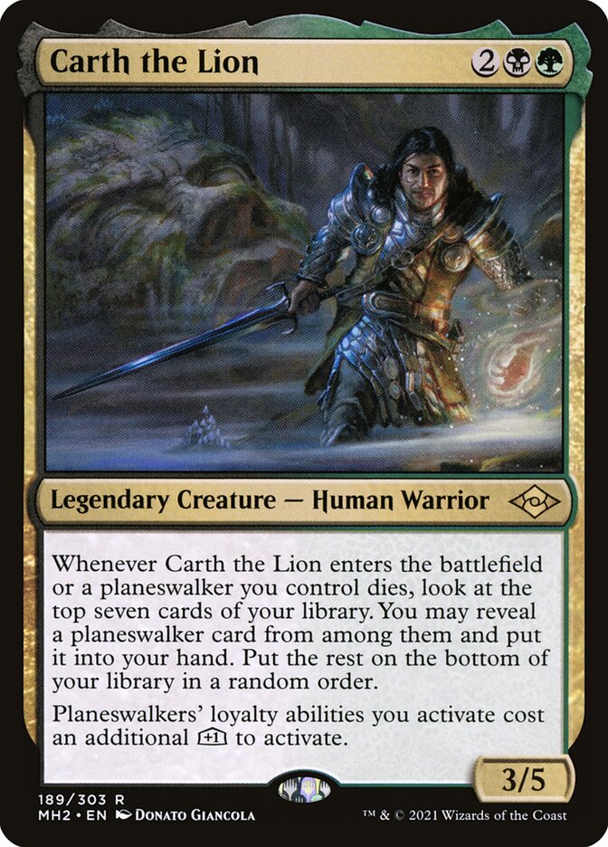 Carth the Lion - Foil