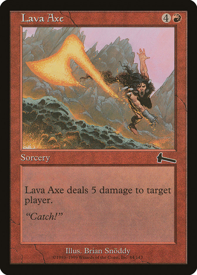 Lava Axe, Urza&