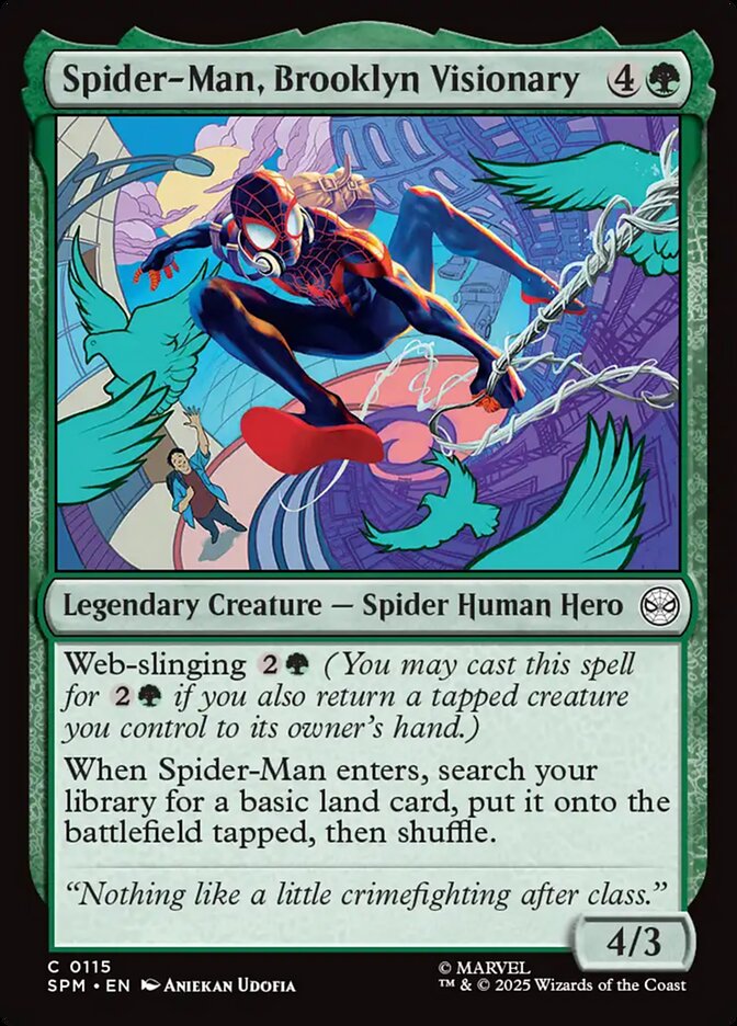 Spider-Man, Brooklyn Visionary, Marvel&