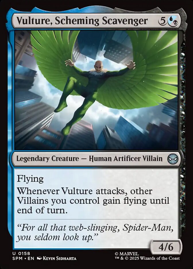 Vulture, Scheming Scavenger, Marvel&