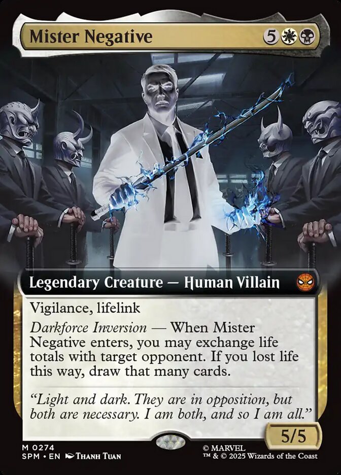 Mister Negative, Marvel&