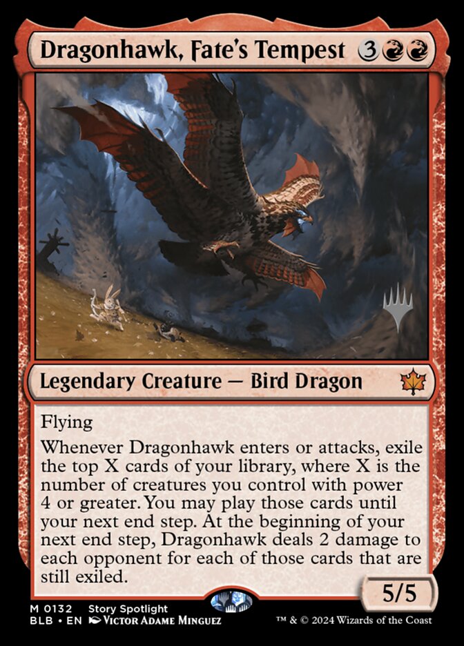 Dragonhawk, Fate&