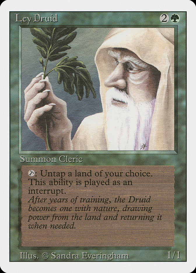 Ley Druid, Revised edition Card Art