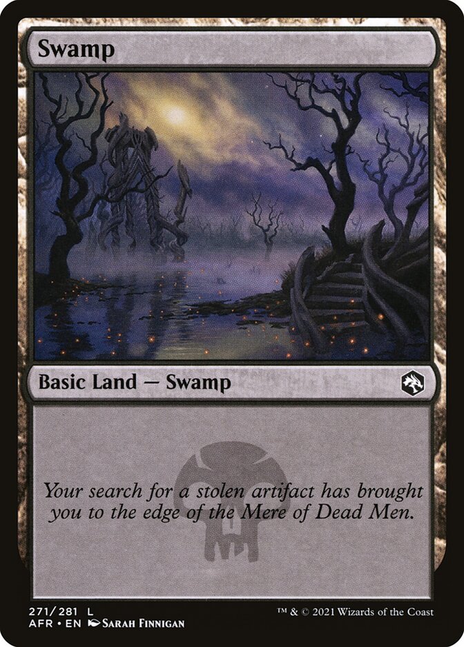 Swamp, Adventures In The Forgotten Realms Card Art