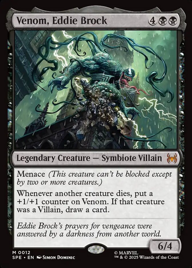 Venom, Eddie Brock, Marvel&