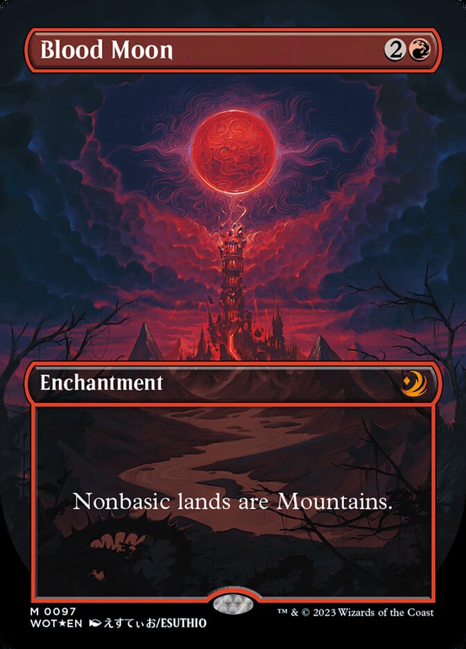 Blood Moon - Confetti Foil