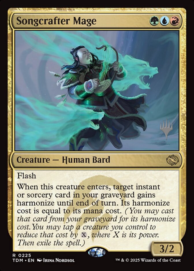 Songcrafter Mage, Tarkir: Dragonstorm Promos Card Art