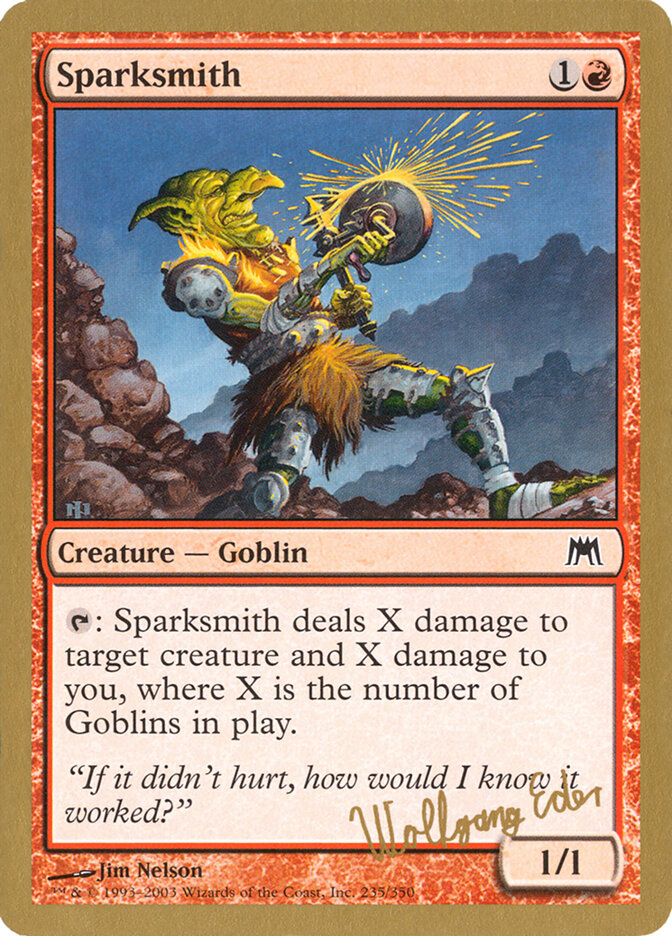 Sparksmith, World Championship Decks 2003 Card Art