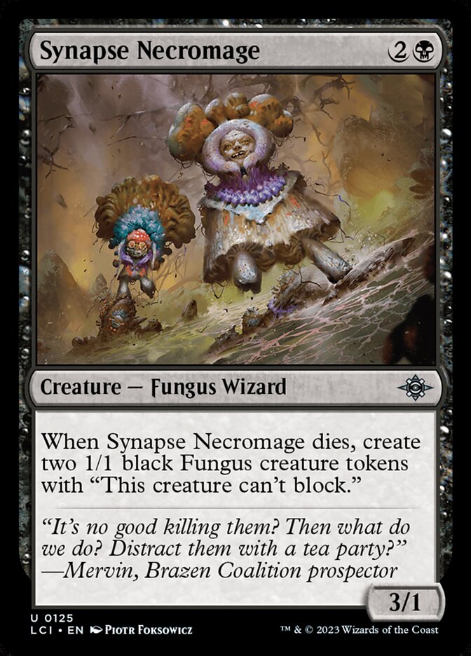 Synapse Necromage, The lost caverns of ixalan Card Art