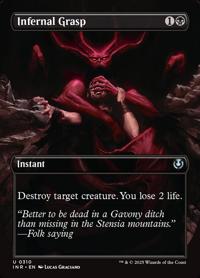 Infernal Grasp - Foil