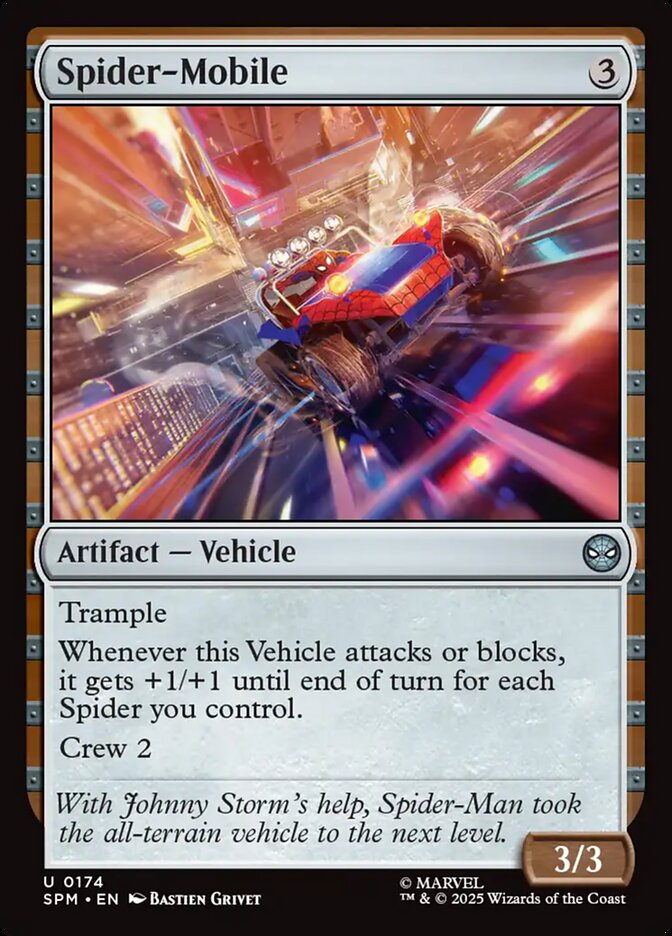 Spider-Mobile, Marvel&